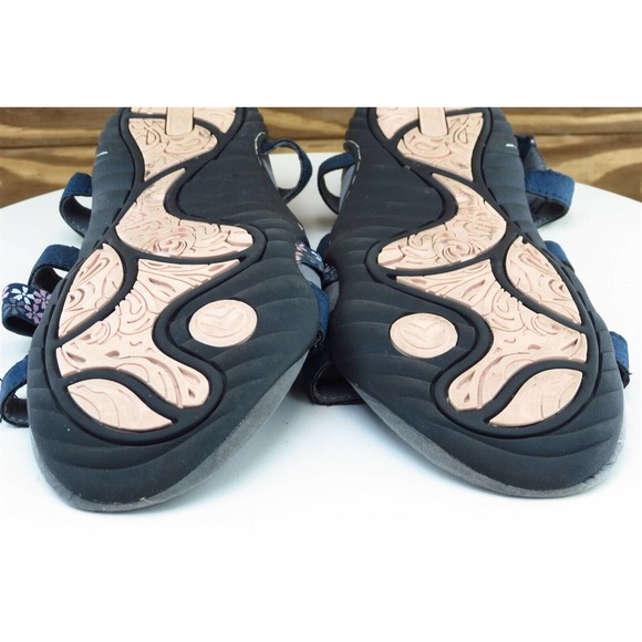 JSport Sz 8.5 M Blue Strappy Vegan Women Sandals Woodland - Picture 7 of 7